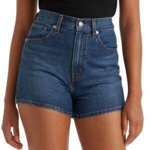 💙 Levi’s Ribcage High-Waisted Denim Shorts | Size 24 | NWT